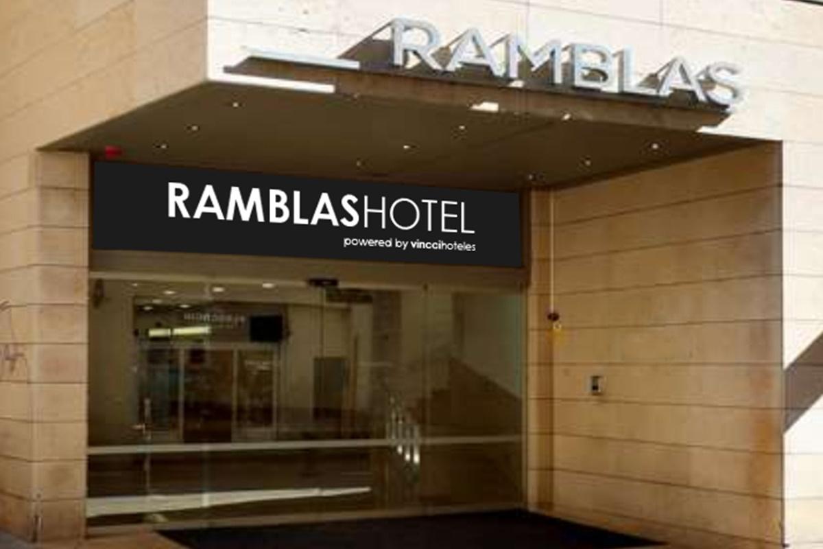 Ramblas Hotel Powered By Vincci Hoteles Barcelona Exteriör bild